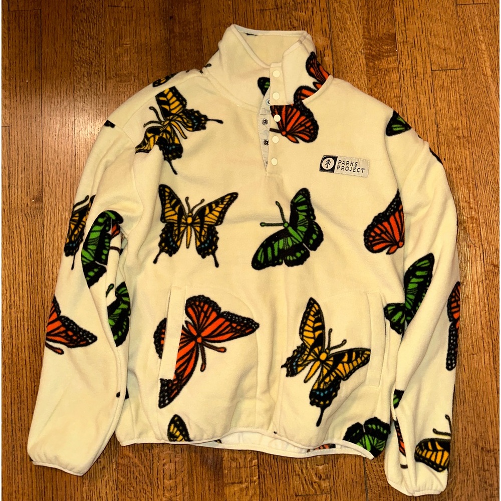 NWTParks project butterfly fleece